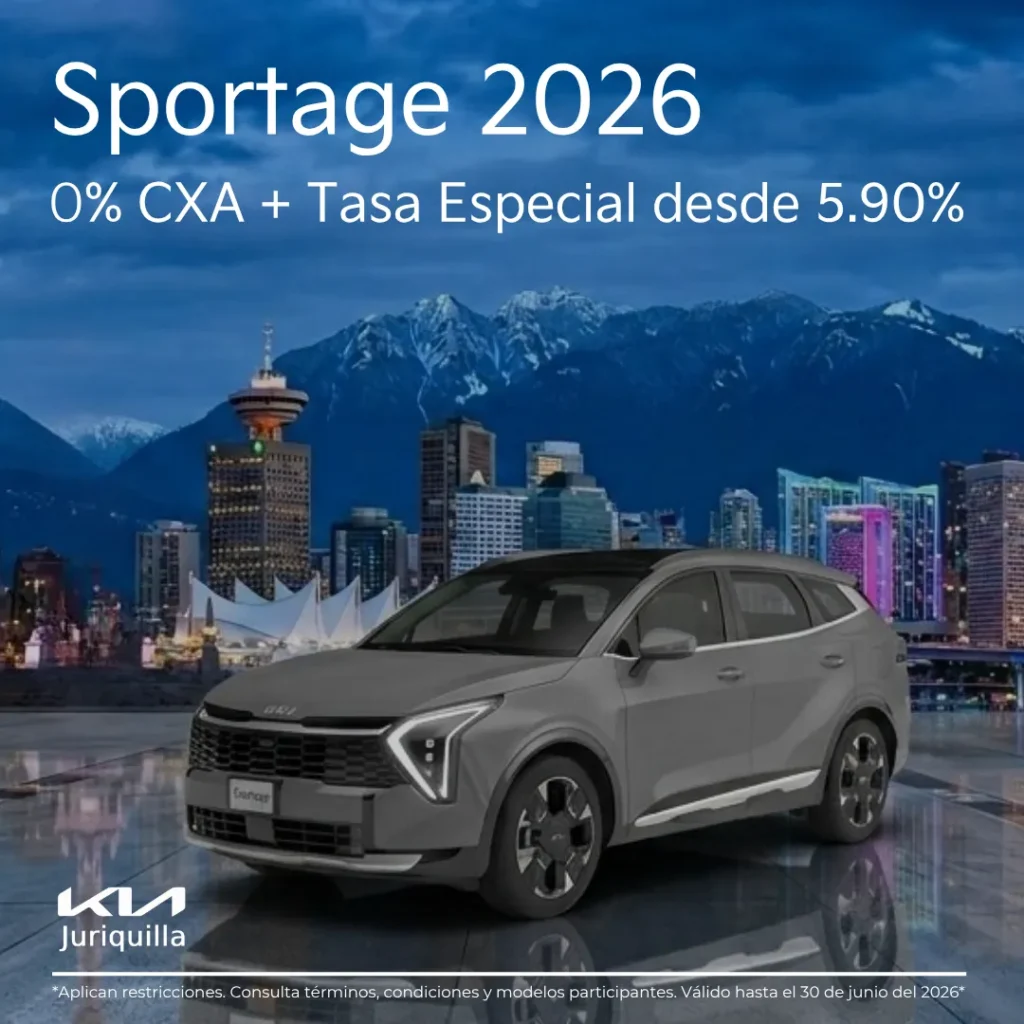 Sportage 2026 Promoción del mes.